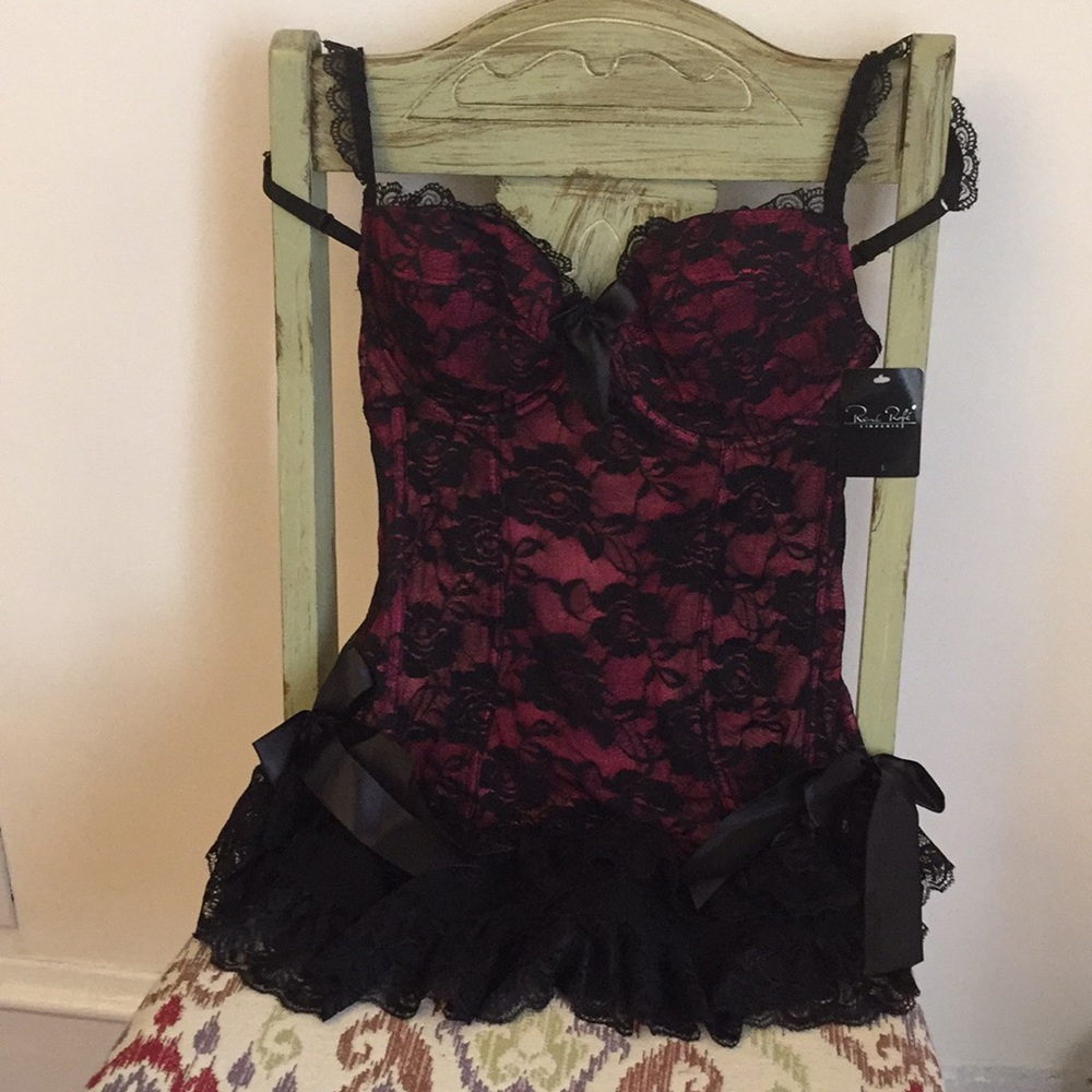 New sheer corset stretch